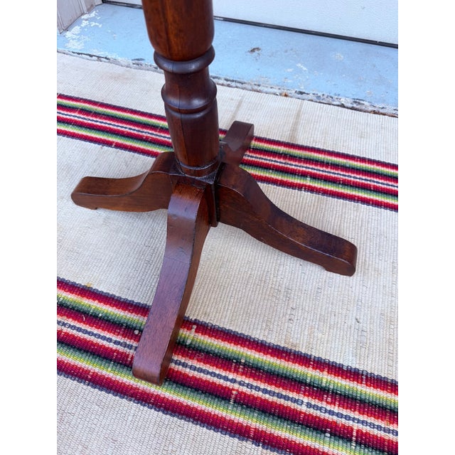 Antique Turned Mahogany Coat & Hat Rack, Circa 1890-1910 For Sale - Image 13 of 18