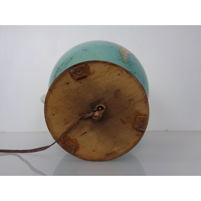 Vintage Illuminated Duo Glass Globe by Paul Oestergaard for Columbus, Germany, 1950s For Sale - Image 15 of 18