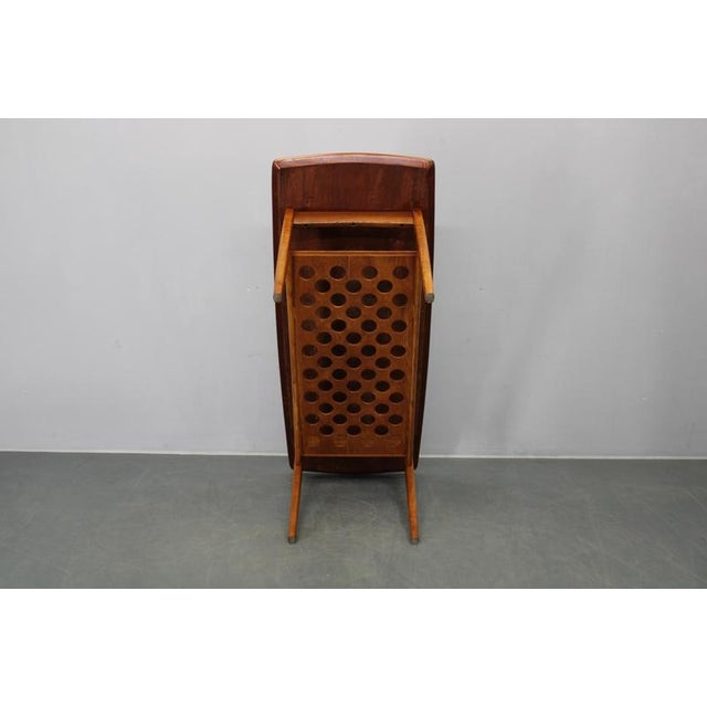 Mid-Century Danish Teak Veneer Coffee Table with Oak Base, 1960s For Sale - Image 13 of 14