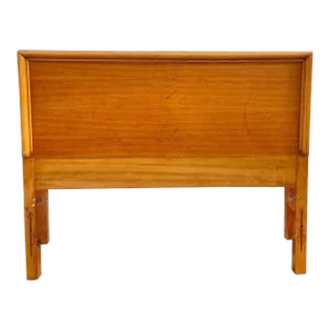 Vintage Mid-Century Modern Hickory Twin Size Headboard