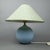 1970s Da Vinci Blue Polka Dot Ceramic Sphere Table Lamp, 1970s For Sale - Image 5 of 14