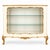 Venetian Ivory Lacquered and Gilt Display Cabinet attributed to Fratelli Testolini from Testolini & Salviati, 1930s For Sale - Image 11 of 11