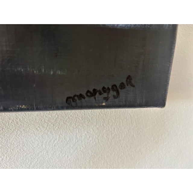 Marilyn Monnier, Abstract Composition, 2000s, Acrylic Painting on Canvas For Sale - Image 6 of 9