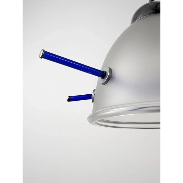 1980s Italian Pendant Lamp with Murano Glass, 1980s For Sale - Image 5 of 8