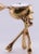 Desk Clock French Ormolu Gilt Bronze Verge Fusee Memento Mori Skull Bones For Sale - Image 14 of 17