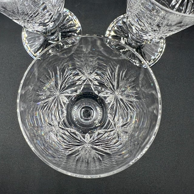 Vintage Scottish Champagne Flutes, 1950s, Set of 9 For Sale - Image 8 of 13