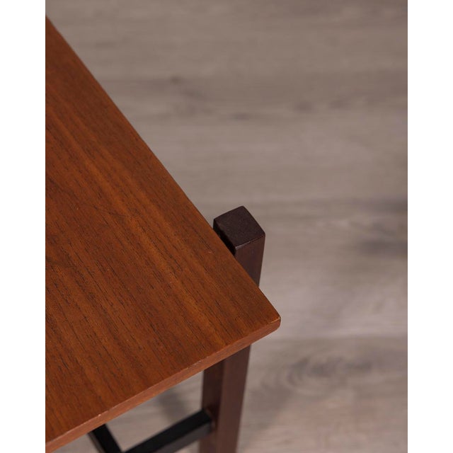 Vintage Italian Wooden Coffee Table, 1960s For Sale - Image 9 of 10