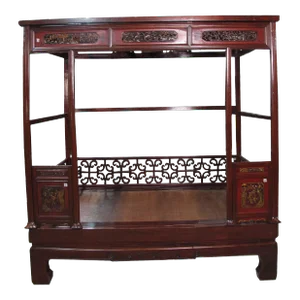 Vintage Chinese Wedding Canopy Bed