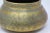 Middle Eastern Brass Bowl Engraved With Arabic Calligraphy For Sale - Image 12 of 13