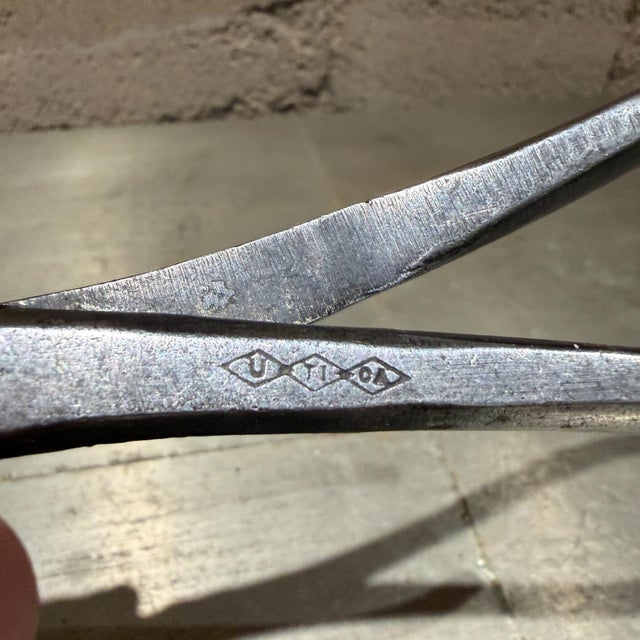 Industrial Vintage Channellock Needle Nose Pliers Foundry Marks, Industrial Decor For Sale - Image 3 of 7