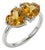 Dainty Citrine Heart Ring, Romantic Birthstone Ring for Her Us 7 For Sale