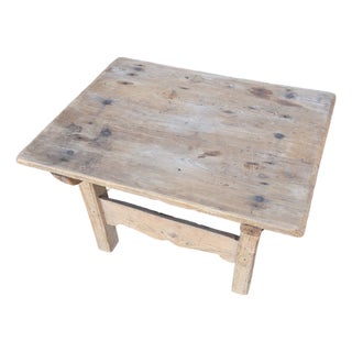 Rustic Low Table From Spain For Sale