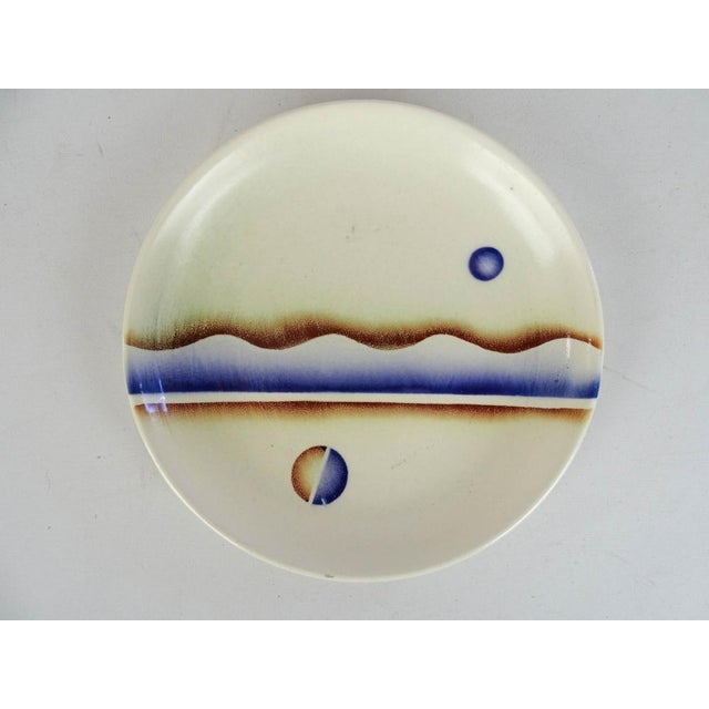 Antique 1920's French Art Deco Porcelain Plates - Set of 6 For Sale - Image 13 of 15