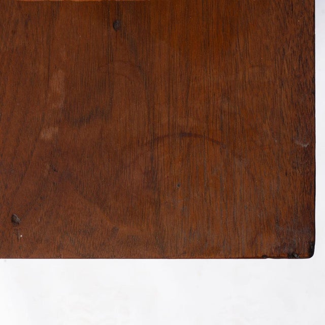 Early 20th Century One Drawer Table With Cutouts For Sale - Image 12 of 12