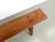 Vintage Walnut Bench, 1950s For Sale - Image 10 of 18