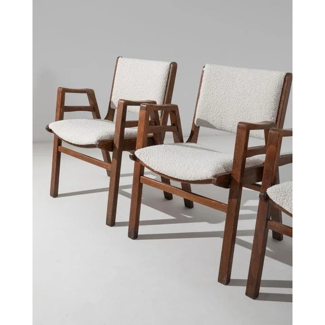 20th Century Czech Wooden Armchairs - Set of 4 For Sale - Image 10 of 11