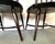 Vintage High Swept Back Windsor Birdcage Chairs in Ebony Finish- A Pair For Sale - Image 14 of 18