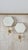 Vintage Wall Lights in Brass and Hexagonal Glass, Set of 2 For Sale - Image 4 of 13