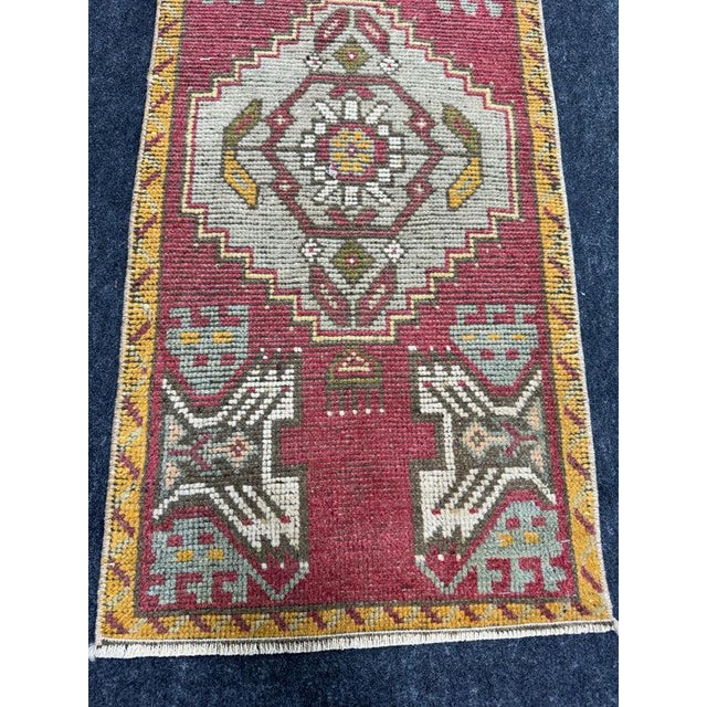 Contemporary Turkish Yastik Rug 1'6" x 3' For Sale - Image 3 of 5