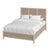 Traditional Flagstaff Queen Size Cane Panel Bed, Desert Sand For Sale - Image 3 of 11