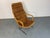 1950s Mid-Century Modernist Rattan and Steel Lounge Chair by Dirk van Sliedregt for Gebroeders Jonkers Noordwolde, 1950s For Sale - Image 5 of 10