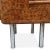 1930s Large Art Deco Desk Amboyna Writing Desk Chrome Legs For Sale In West Palm - Image 6 of 15