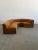 Mid-Century Modern Abruzzo Sectional in Brown Chenille For Sale - Image 3 of 14