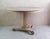 Fabulous small round table. Made from bleached tropical hardwood and pine I particularly like its simplicity. I have...