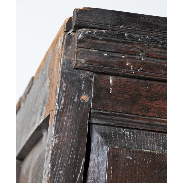 1770 English Oak Cupboard/Livery Cabinet For Sale - Image 9 of 12