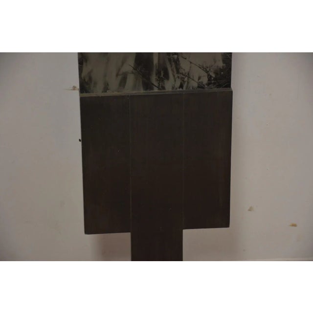 Sculpture Materials 1990s Mixed Media Grey Modern Art For Sale - Image 7 of 11