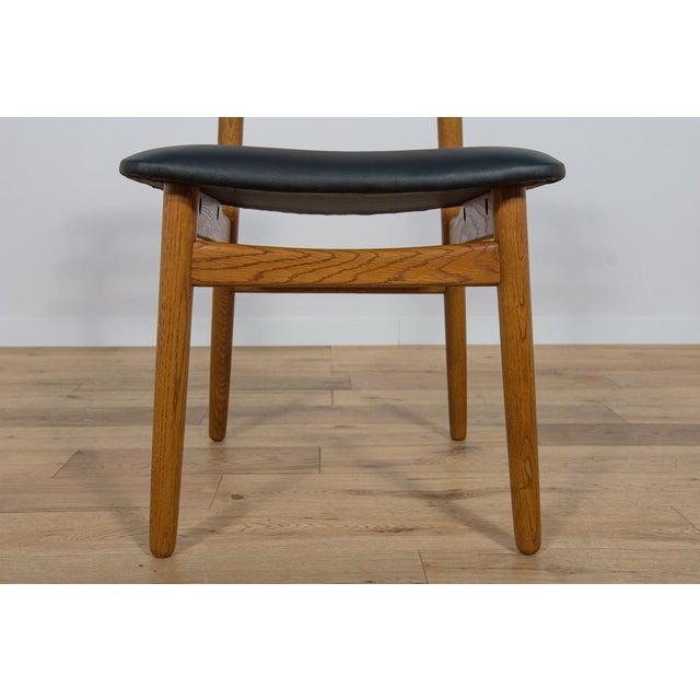 Mid-Century Oak Dining Chairs by Poul Volther for FDB Mobler, Denmark, 1960s, Set of 6 For Sale - Image 18 of 18