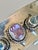 Sterling Silver Bracelet With Amethyst and Topaz For Sale - Image 9 of 17