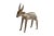 Metal Vintage African Antelope Sculpture For Sale - Image 7 of 7