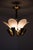 Scandinavian Ceiling Lamp in Opaline Glass and Brass by Carl Fagerlund, 1950s For Sale - Image 10 of 13