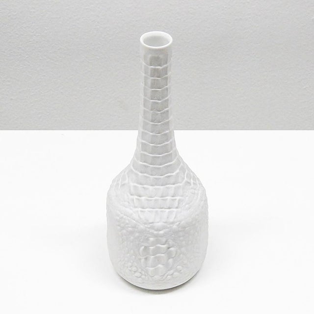 White Kaiser Vase Model No 248/0, 1960 For Sale - Image 8 of 9