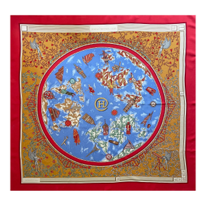 Hermès Scarf “Www.hermès.com” 2001