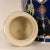 1910s Art Nouveau Ceramic Vase Urn Floral Decoration Blue Turquoise Covered Vase For Sale - Image 5 of 11