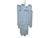 Glass Mid-Century Murano Glass Ice Effect Chandelier, 1970s For Sale - Image 7 of 9