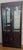 This is a mid-to-late 20th-century Chinese solid hardwood (rosewood finish) display cabinet/curio hutch featuring...