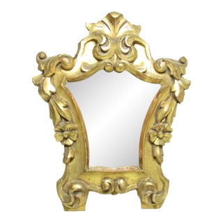 Antique Italian Giltwood Photo Frame For Sale