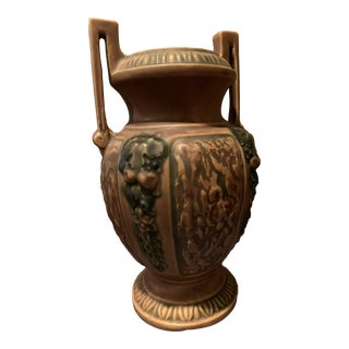 Roseville Pottery Florentine Arts and Craft Pottery Vase For Sale