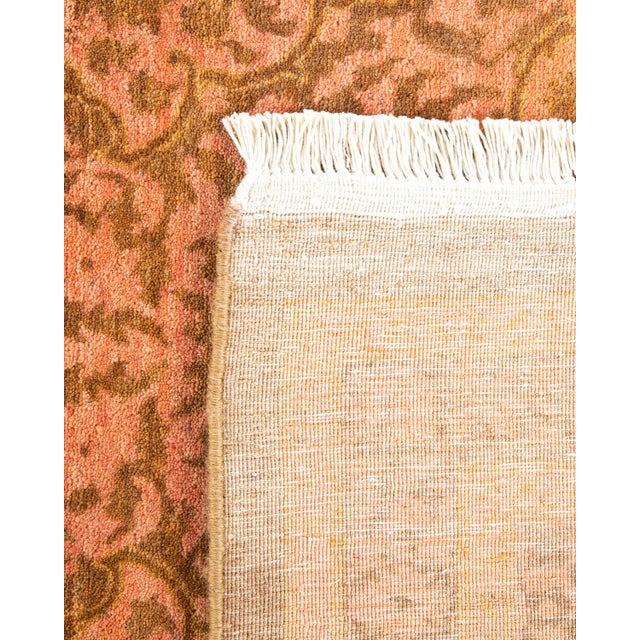 2000 - 2009 Mogul, One-of-a-Kind Hand-Knotted Area Rug - Yellow, 8' 2" x 10' 4" For Sale - Image 5 of 8