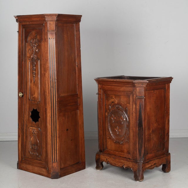 Brown 19th Century French Tall Case Clock or Horloge De Parquet For Sale - Image 8 of 12