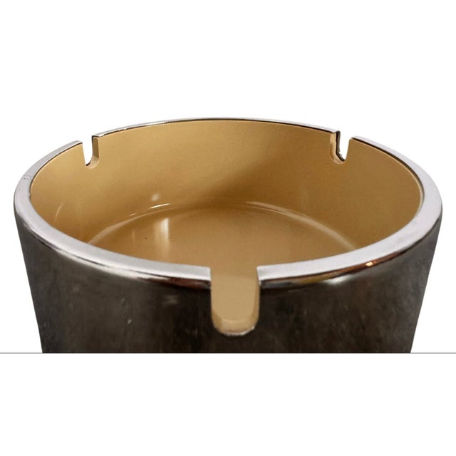 MCM 1970s Chrome Nesting Ashtrays For Sale - Image 13 of 13