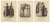 French Fashion Plates with Paris Ladies in Lace & Velvet, 1880, Engravings, Set of 3 For Sale - Image 10 of 10