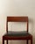 Black Danish Modern Teak Dining Chairs by Johannes Nørgaard, 1960s, Set of 5 For Sale - Image 8 of 18