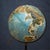 American 20th Century American Metal and Paper Raised Relief Globe For Sale - Image 3 of 3