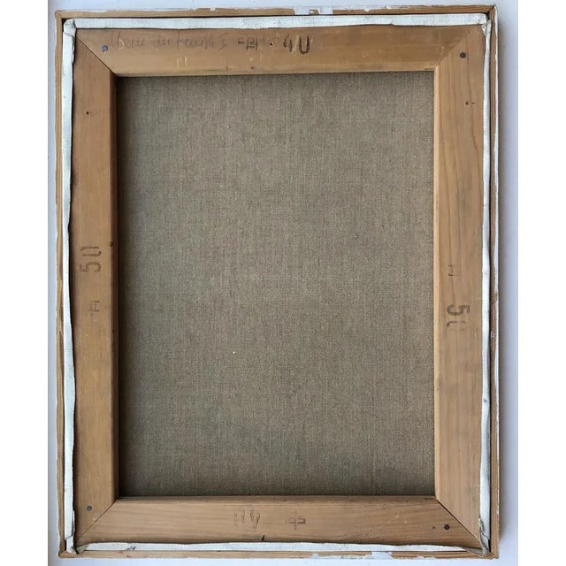 Lison Favarger, Usure du temps I, 1986, Oil on Canvas, Framed For Sale - Image 8 of 10