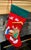 Beautiful Vintage Nativity Christmas stocking features a beautifully hand-detailed, dimensional Arpillera folk art style...