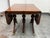 Duncan Phyfe Style Drop Leaf Dining Table, Vintage For Sale - Image 4 of 12